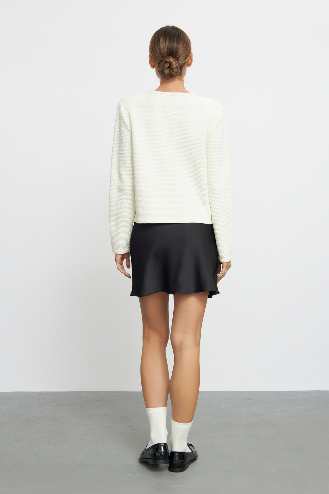 Sienna Cardigan - Knitted off-white